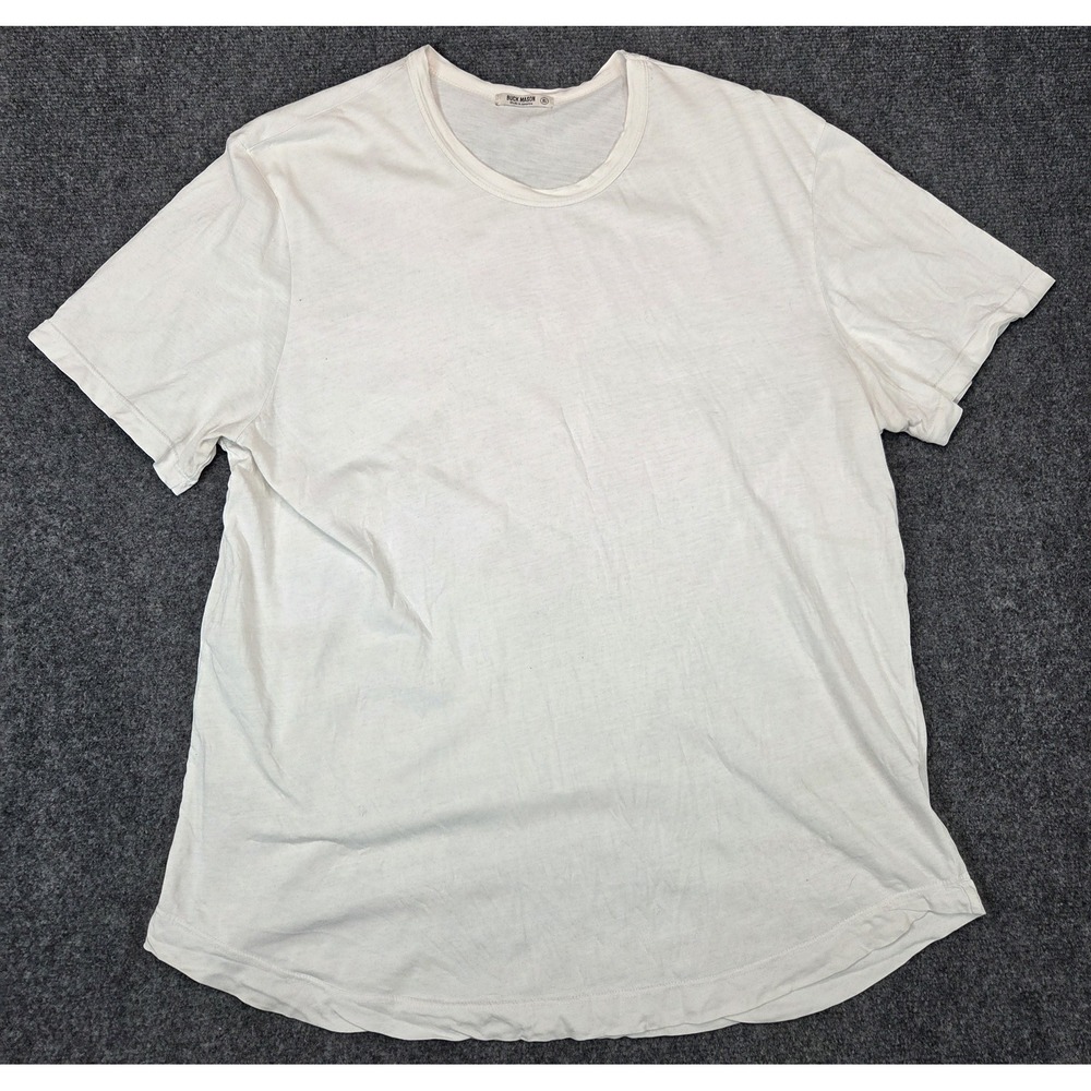 Buck Mason Tee Shirt Mens XL White USA